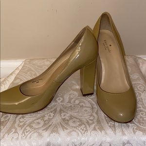 Kate Spade Pump Tan Patent Leather High Heel